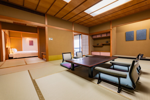 せんせん館：露天風呂付特別室【千代見草】（禁煙）