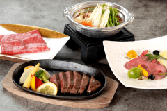 若狭牛（3品）づくし会席（イメージ）