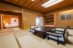 せんせん館：露天風呂付特別室【千代見草】（禁煙）