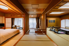 せんせん館：露天風呂付特別室【千代見草】（禁煙）