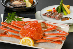 「活鮑」「姿蟹」「国産牛」が夢の饗宴！