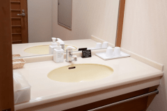 ゆうゆう館：洗面台