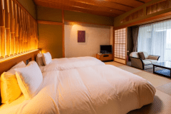 せんせん館：露天風呂付特別室