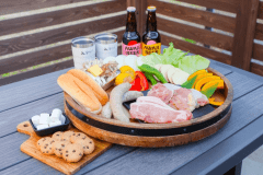 【BBQコース・1泊2食付き】淡路鶏と神戸ポークプレミアムを堪能！／グランピング満喫BBQプラン