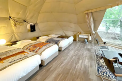 グランピングドーム＜4ベッド＞