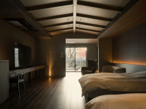 【手篭川】霧島の大自然ビューの露天風呂付き客室／53㎡　⑤