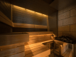 【天降川】の専用サウナ。フィンランド式のローリューも体験できます