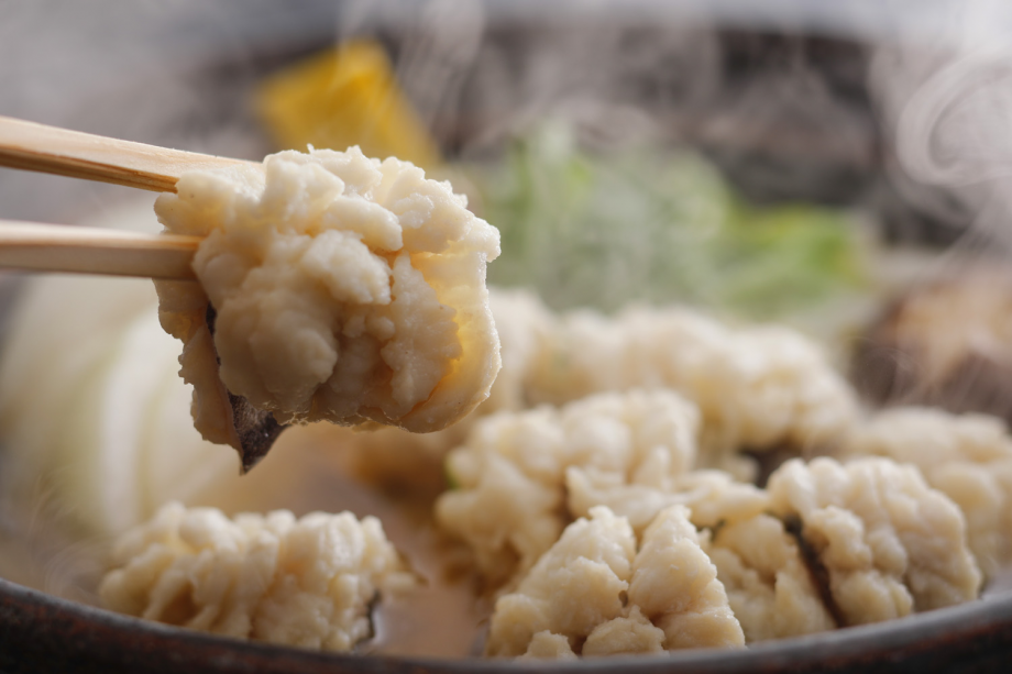 口の中一杯に広がる鱧と淡路玉葱の滋味あふれる旨みのハーモニー