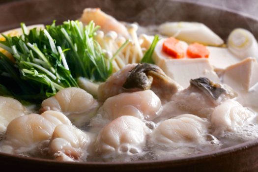【淡路島3年とらふぐのてっちり】ぷりっぷりの食感がたまらない。