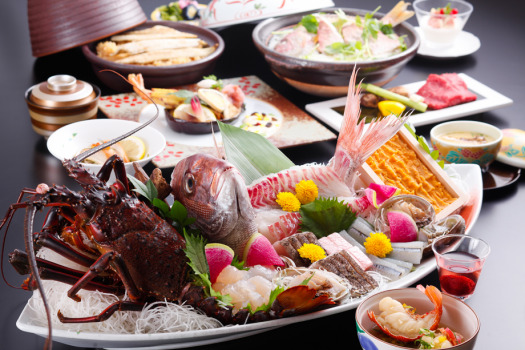 料理長が食材を吟味して特別会席に仕上げる季節のスペシャリテ（料理イメージ）