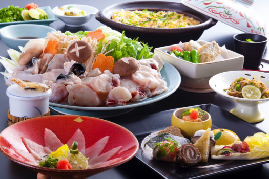 旨みと食感を愉しむ淡路島３年とらふぐづくし
