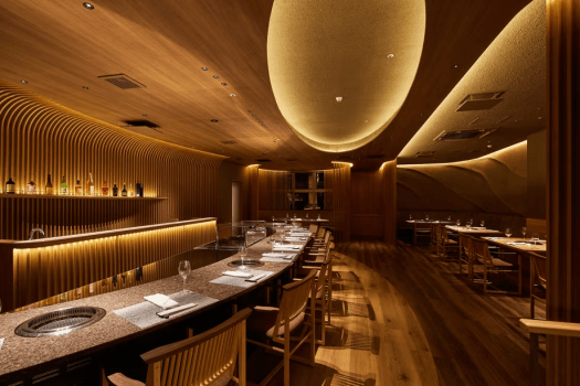 【淡路焼肉割烹「琥珀」】淡路牛の炭火焼肉をメインに、島の逸品を割烹スタイルで提供