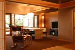 ヴィラ楽園 海の庭 Type D - 海楽 -/ 105号（リビングダイニング）