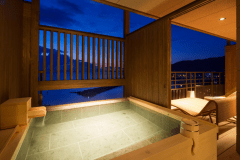 ヴィラ楽園 宙の庭 Type K  ※一例（露天風呂）