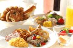 【和洋朝食バイキング】 色々なメニューから自分色にセレクトできるのがバイキングの良いところ