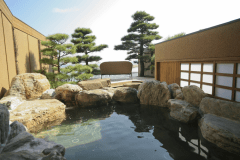 ヴィラ楽園 海の庭 Type C / 103号（露天風呂）