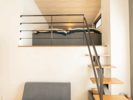 【301】Modern Japanese-style room with loft