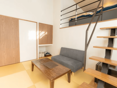 【301】Modern Japanese-style room with loft