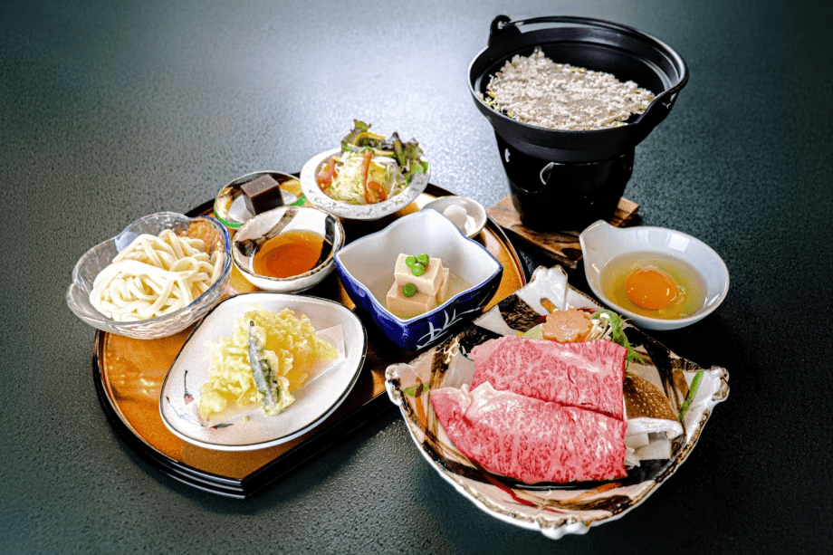 ■日帰り温泉付■すき焼き御膳