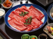 牛しゃぶ、牛すき熊野牛(一例)