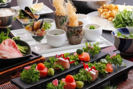 迷ったらコレ！お部屋食で愉しむ美味求真会席＋鮑の踊り焼き、金泉の展望貸切露天風呂を満喫 | 2食付