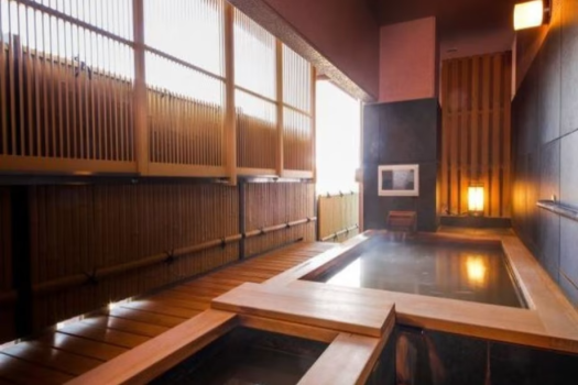 金泉◆带露天温泉的豪华和式房间◆檜木浴池◆80平方米