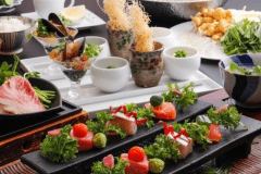 迷ったらコレ！お部屋食で愉しむ美味求真会席＋鮑の踊り焼き、金泉の展望貸切露天風呂を満喫 | 2食付