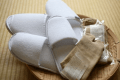 Each guest will be provided with their slippers and tabi(a type of Japanese sox).