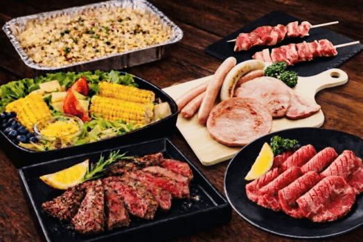 【夏休み限定】小学生以下無料！｜家族で楽しむグランピング体験《BBQ・温泉入浴券付》