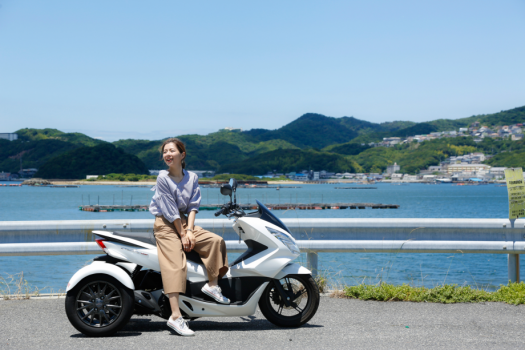 【カムカムレンタルサービス】3輪バイクのトライクは普通免許でOK（徒歩4分）