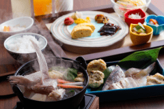 漁師汁で温まる和朝食セット（朝食イメージ）