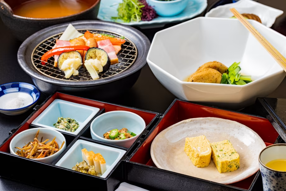 【朝食】地の野菜をふんだんに使った身体に優しい朝食 【朝食】地の野菜をふんだんに使った身体に優しい朝食