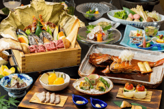 【旨わざ・伊豆会席】伊勢海老やアワビ、新鮮な牛肉など 豪華食材を贅沢のせいろ蒸し