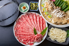 【丹波牛×すき焼き】とろける極上霜降り肉と地野菜の贅沢プラン
