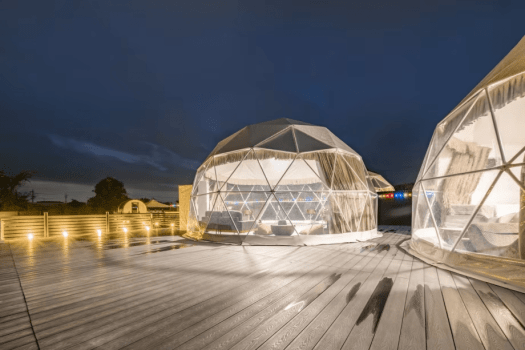 琵琶湖でワンちゃんと楽しむアウトドア旅【素泊まり・持ち込みOK】気ままに過ごす愛犬グランピング体験