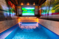 Limited to one group per day. Private villa with heated pool and sauna.