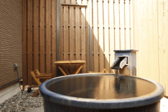 新館特別室露天風呂