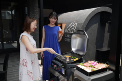 グリルの使用は無料です。 グリルの使用は無料です。