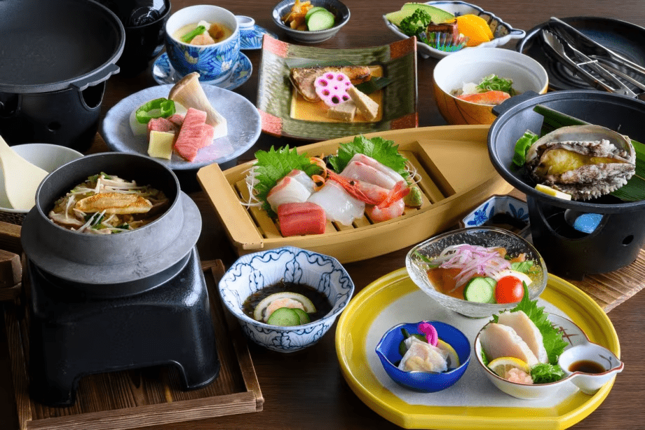 ＜特選極みコース＞人気の3大グルメ！鮑・和牛・お造りも。