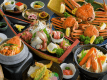 蟹すき鍋、蟹天婦羅、せいこ蟹釜飯など、その他の蟹料理もたっぷり楽しめます。 蟹すき鍋、蟹天婦羅、せいこ蟹釜飯など、その他の蟹料理もたっぷり楽しめます。