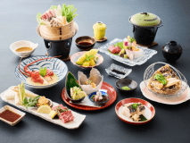 【讃岐の極み】伊勢海老&times;オリーブ牛&times;鮑 特撰会席