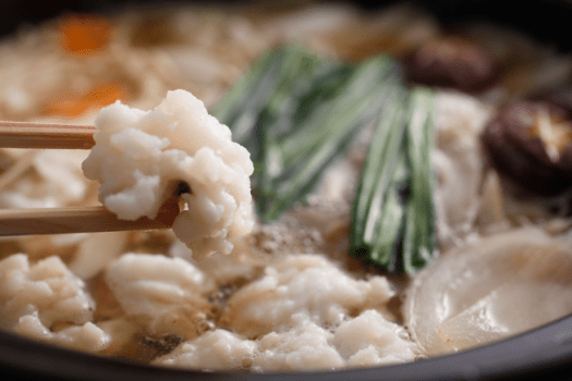 【鱧すき鍋】淡路島の郷土料理。地の玉葱とご一緒に。（イメージ）