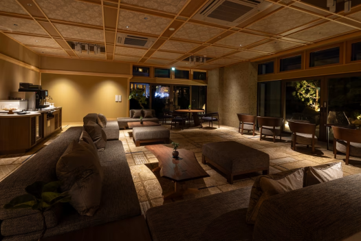【YUMESENKEI LAGOON VILLA】ラウンジ