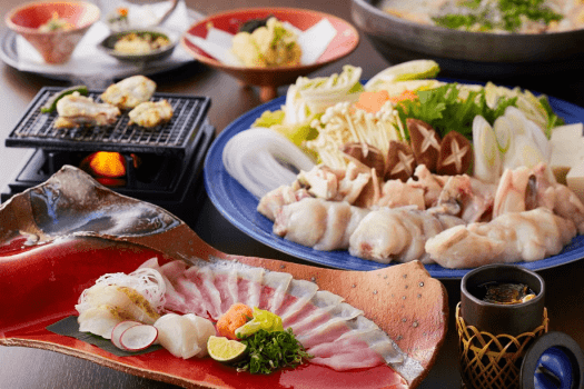 【淡路島3年とらふぐの1本喰い】2名で淡路島3年とらふぐを1匹丸ごとご用意