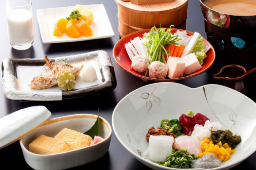 【海鮮山掛け御膳】島の元気を感じる朝食（イメージ）