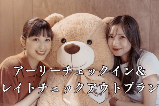 【14：00～翌11：00】アーリーチェックイン＆レイトチェックアウトプラン