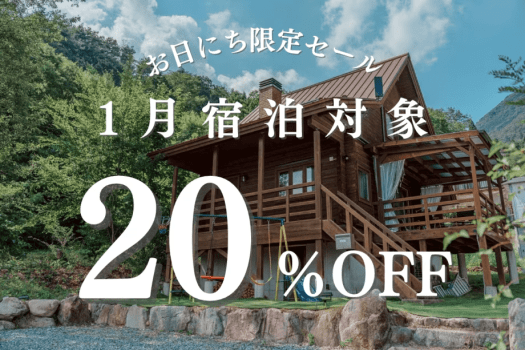 冬のお得旅★20％OFF【1月限定】