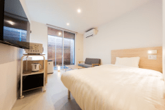 セミダブルルーム《離れ／テラス付／禁煙》