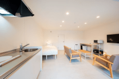 ツインルーム《キッチン付き／2間／禁煙》