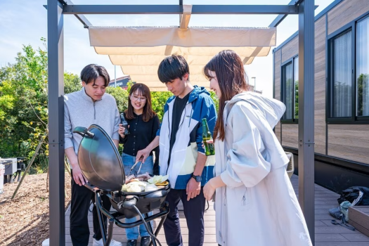 【4月24日オープン】好きな食材を持ち込んでBBQを楽しむ♪「道具付日帰りディナープラン」